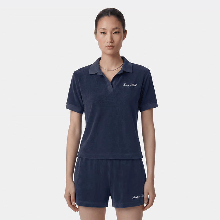 Signature Logo Terry Polo