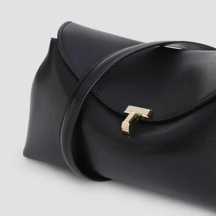 TOTEME - T-Lock Leather Clutch