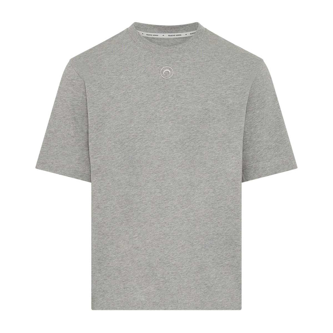 Marine Serre - Moon Logo Jersey Loose Fit SS T-Shirt