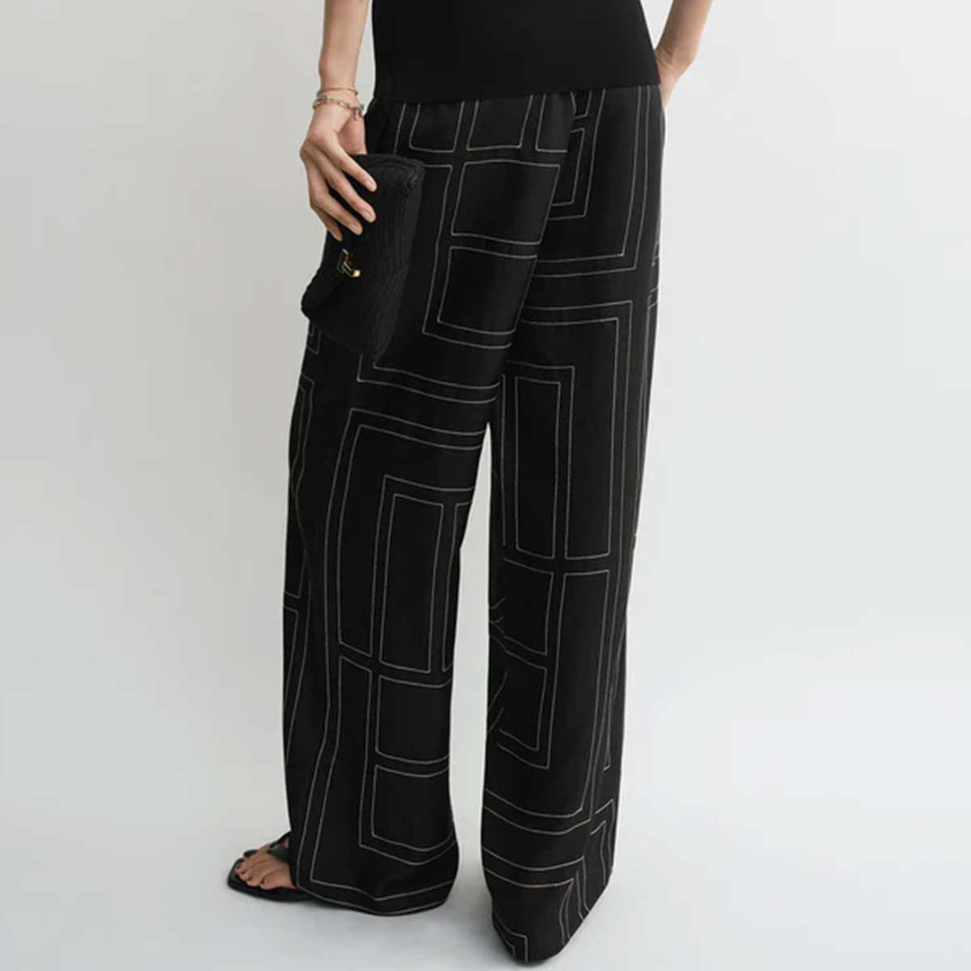 TOTEME - Monogram silk pj bottoms