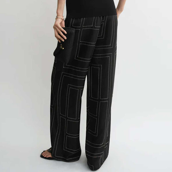 TOTEME - Monogram silk pj bottoms