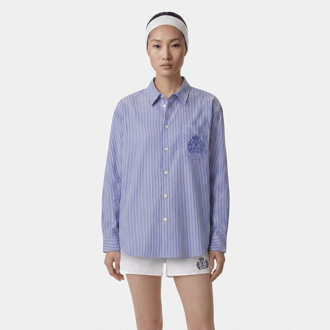 NY Crest Oversized Shirt