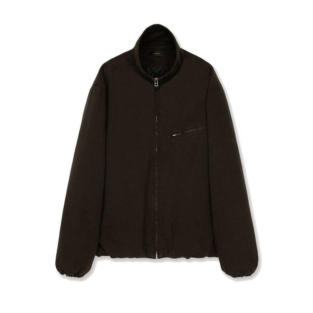 Caviar Oversized Blouson in Brushed Cotton | Why are you here?