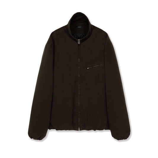 Caviar Oversized Blouson in Brushed Cotton