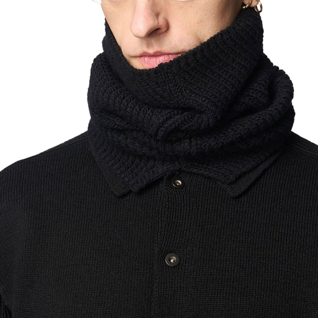 DIAGONAL KNIT SNOOD