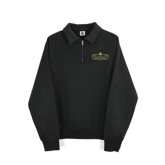 THE WORLD IS YOURS - Embroidery Harf zip trainer