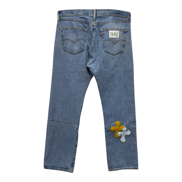 "Y.A.R.N." 3D Cross Pants【C】