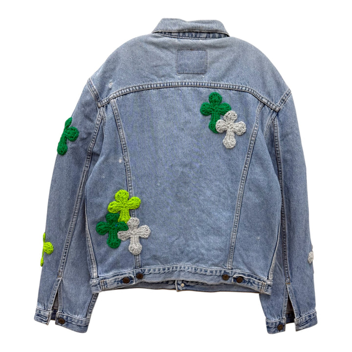 "Y.A.R.N." x Denim jacket【A】