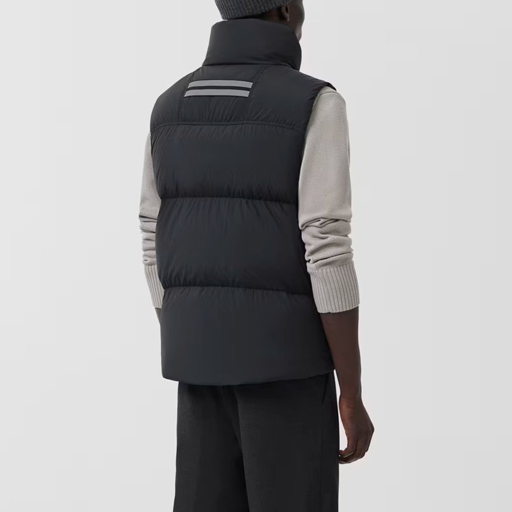 Lawrence Puffer Vest Black Label