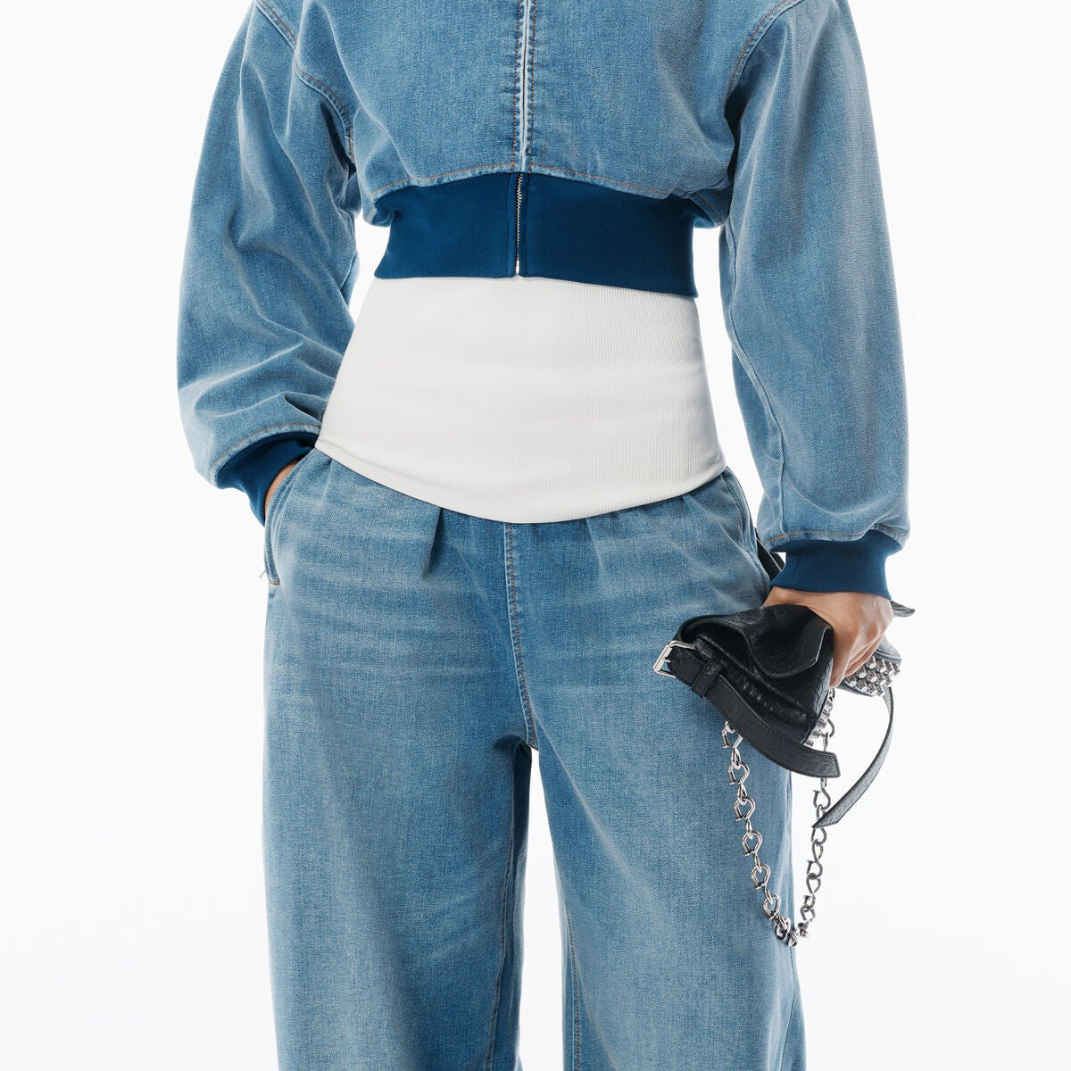 Alexander Wang (アレキサンダーワン) | ライトブルー ブラッシュド