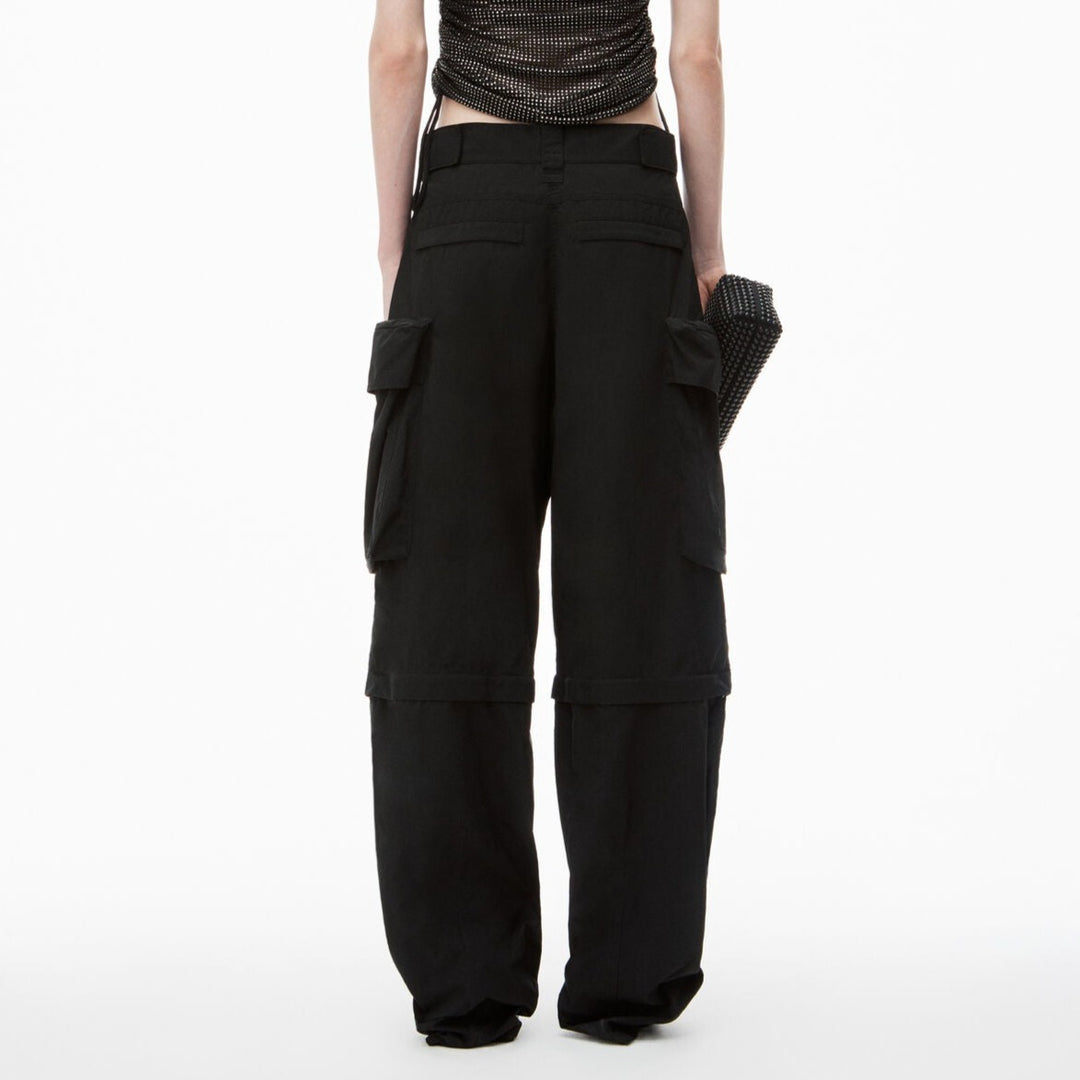 Over -size pocket cargo pants