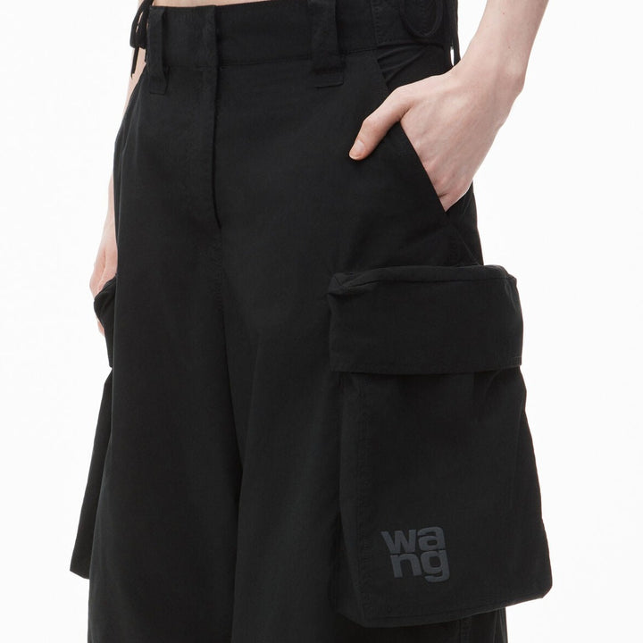 Over -size pocket cargo pants