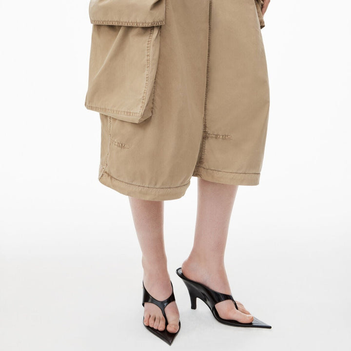 Over -size pocket cargo pants