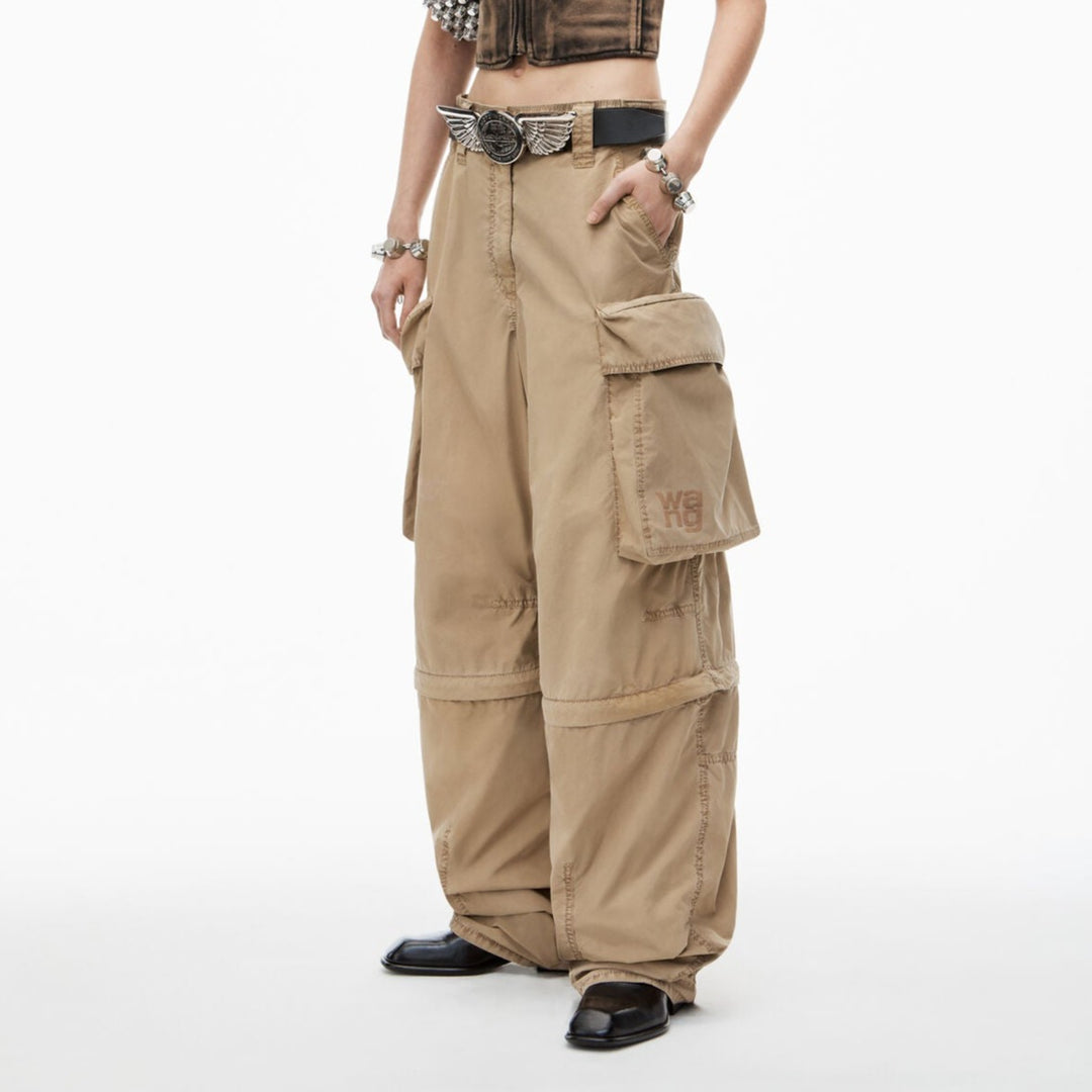 Over -size pocket cargo pants