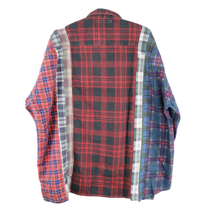 Needles - Flannel Shirt -> 7 Cuts Wide Shirt(B)