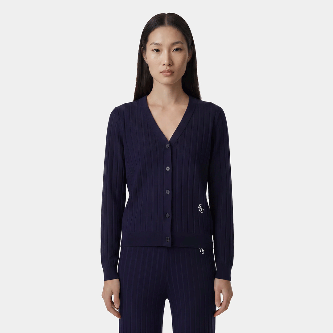 SRC Ribbed Cardigan