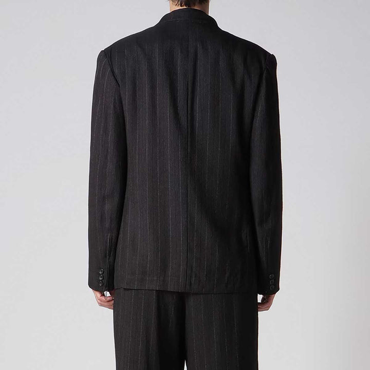 ZIP OPENED CUFF 3-BUTTON JACKET