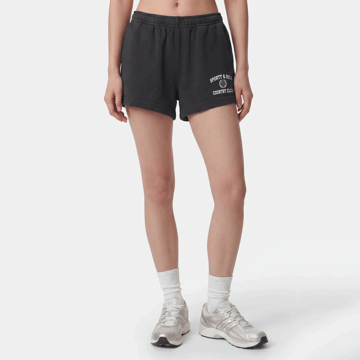 Varsity Crest Disco Short