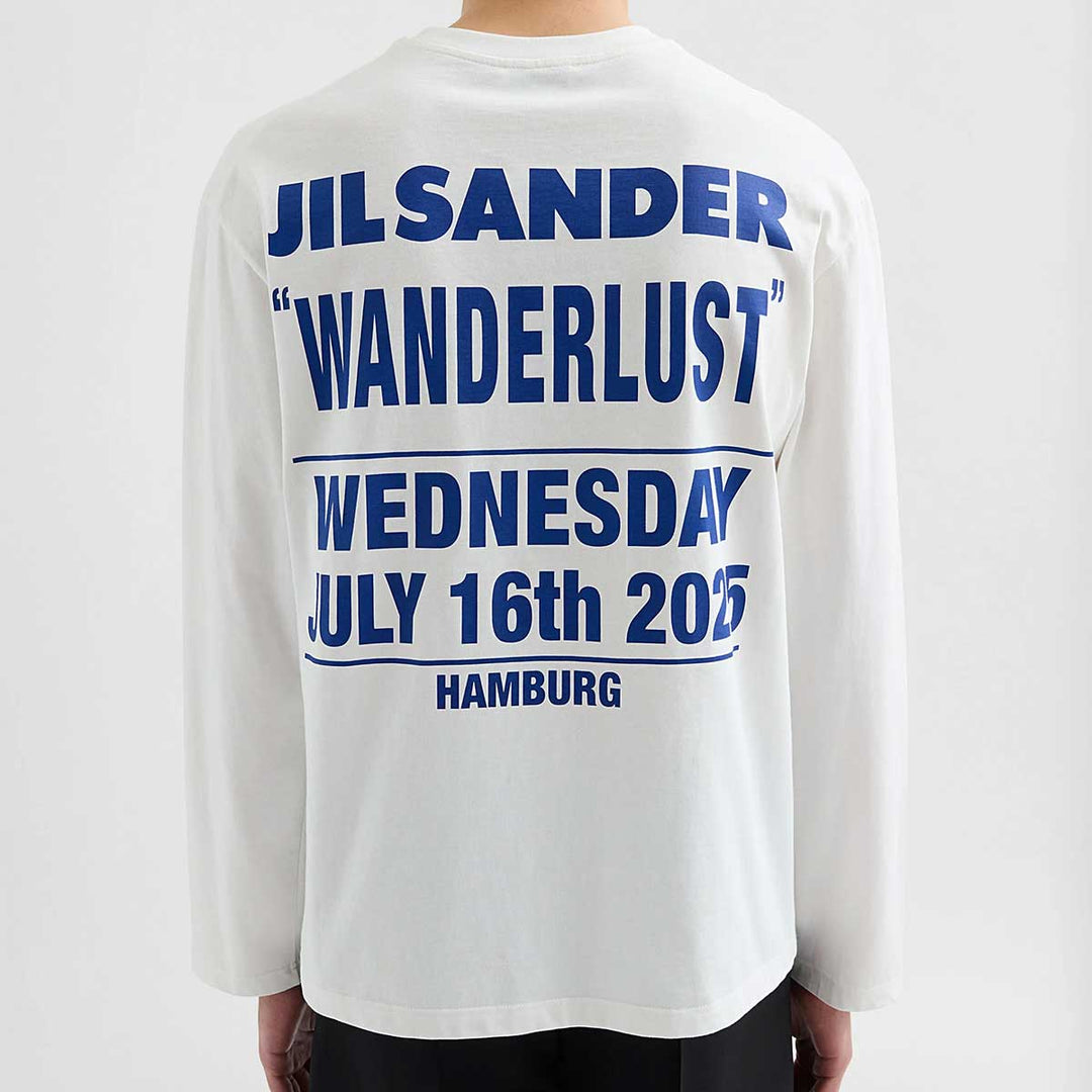 Jil Sander - T-SHIRT CN LS PNT