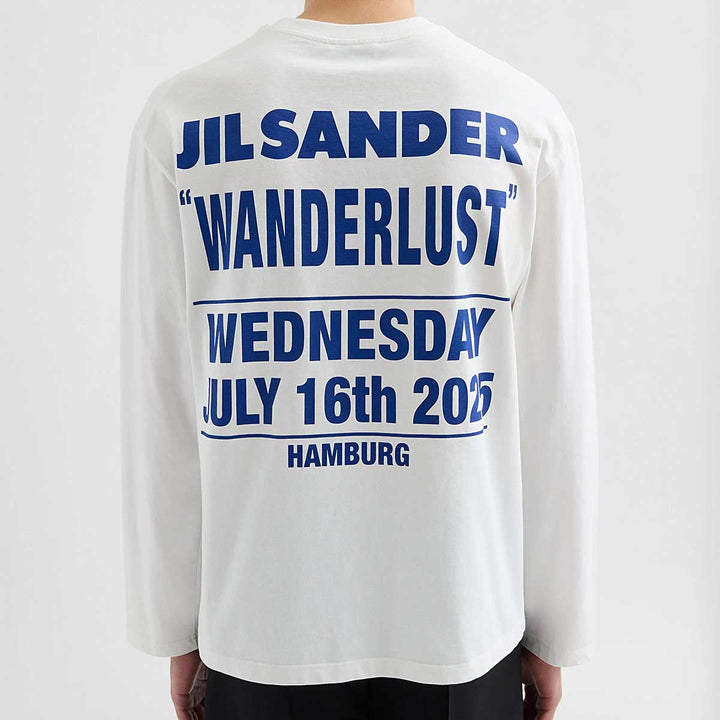 Jil Sander - T-SHIRT CN LS PNT