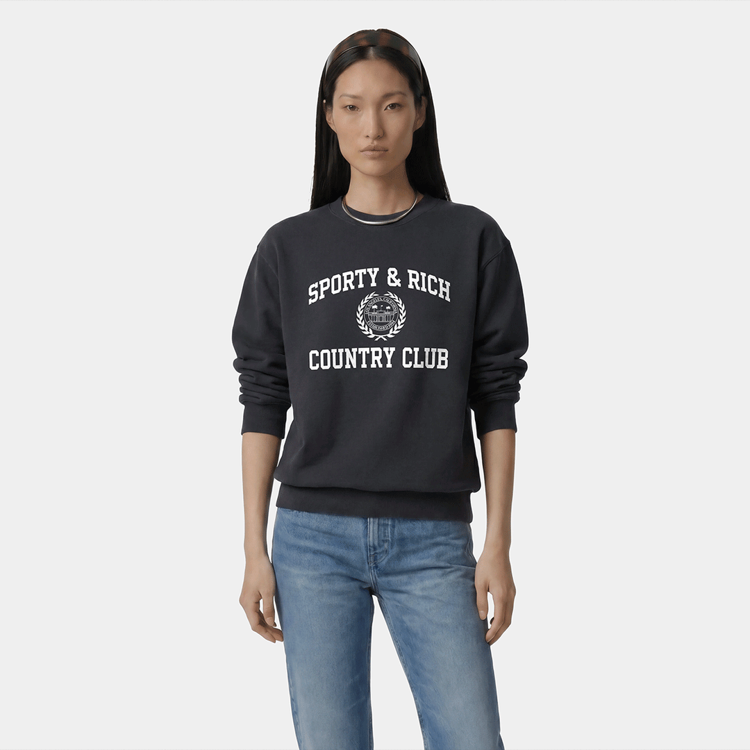 Varsity Crest Crewneck