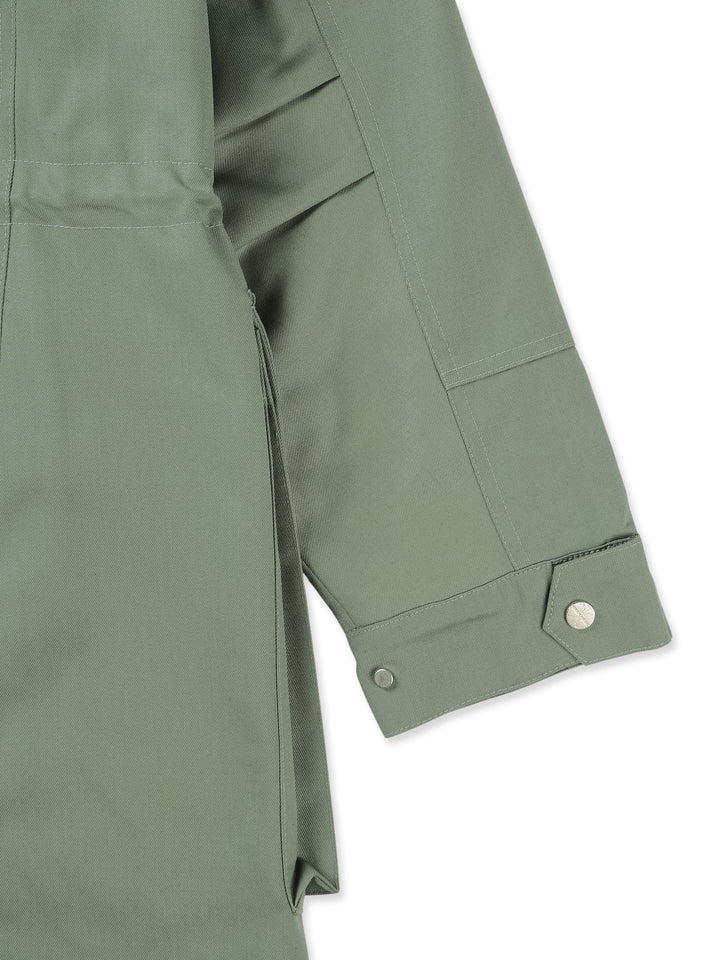 Wool Cargo Fishtail Parka