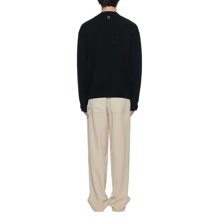 WOOYOUNGMI - Round Neck Wool Cardigan