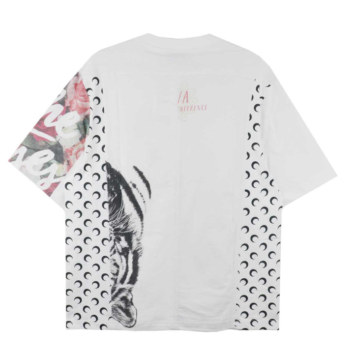 Marine Serre - Upcycled jersey crewneck t-shirt
