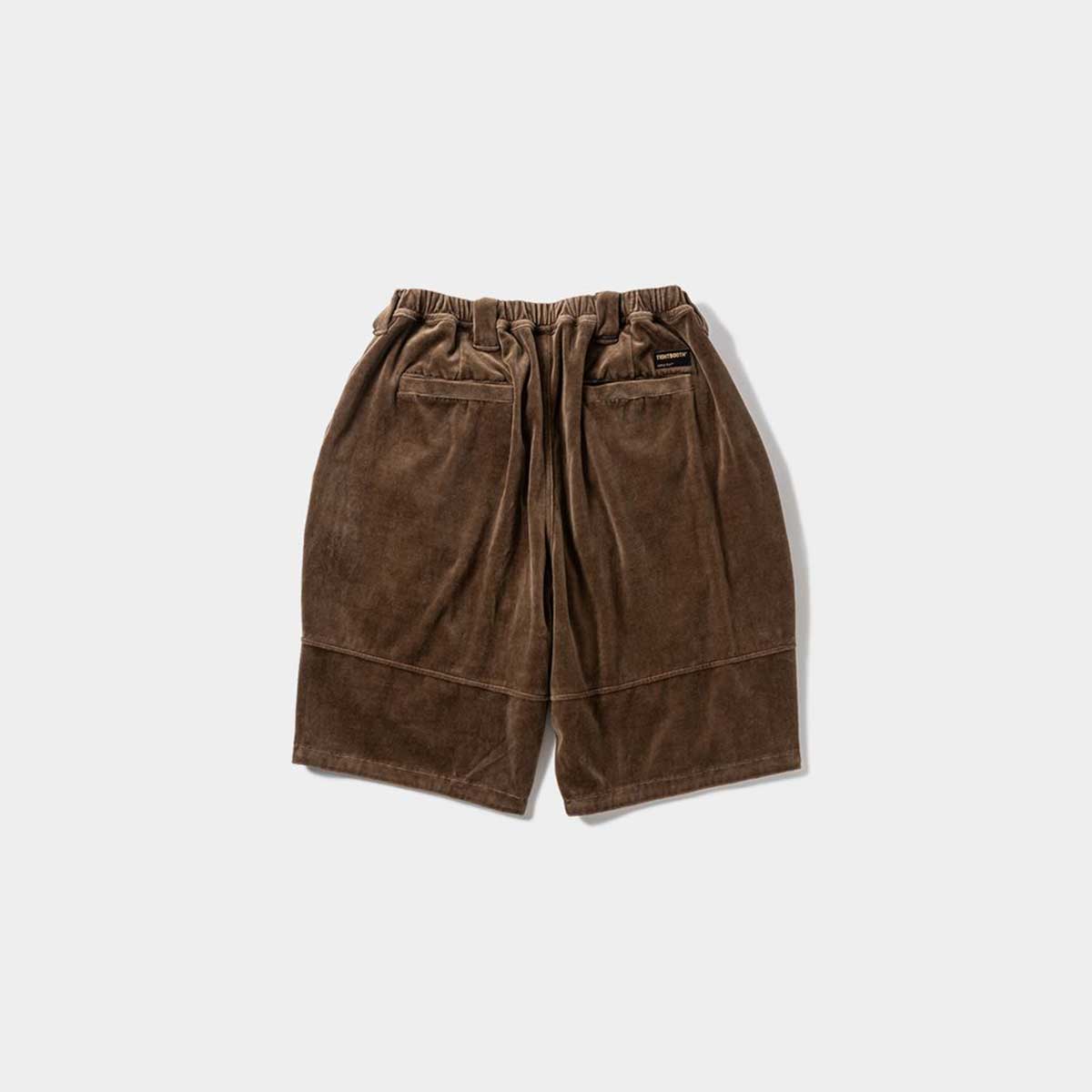 TIGHTBOOTH (タイトブース) | VELOUR BIG SHORTS ベロアビッグショーツ
