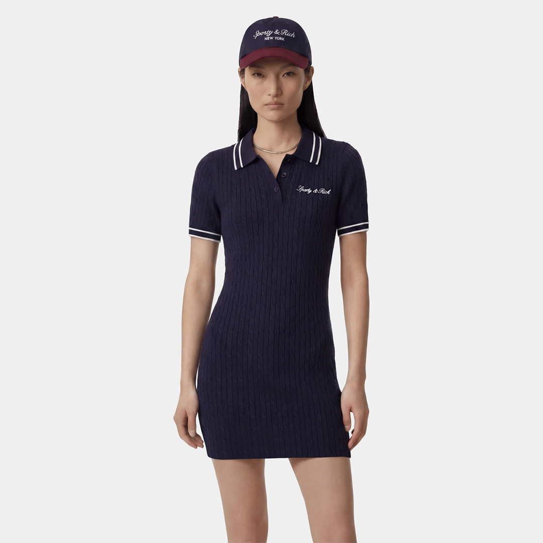 Signature Logo Mini Cable Dress
