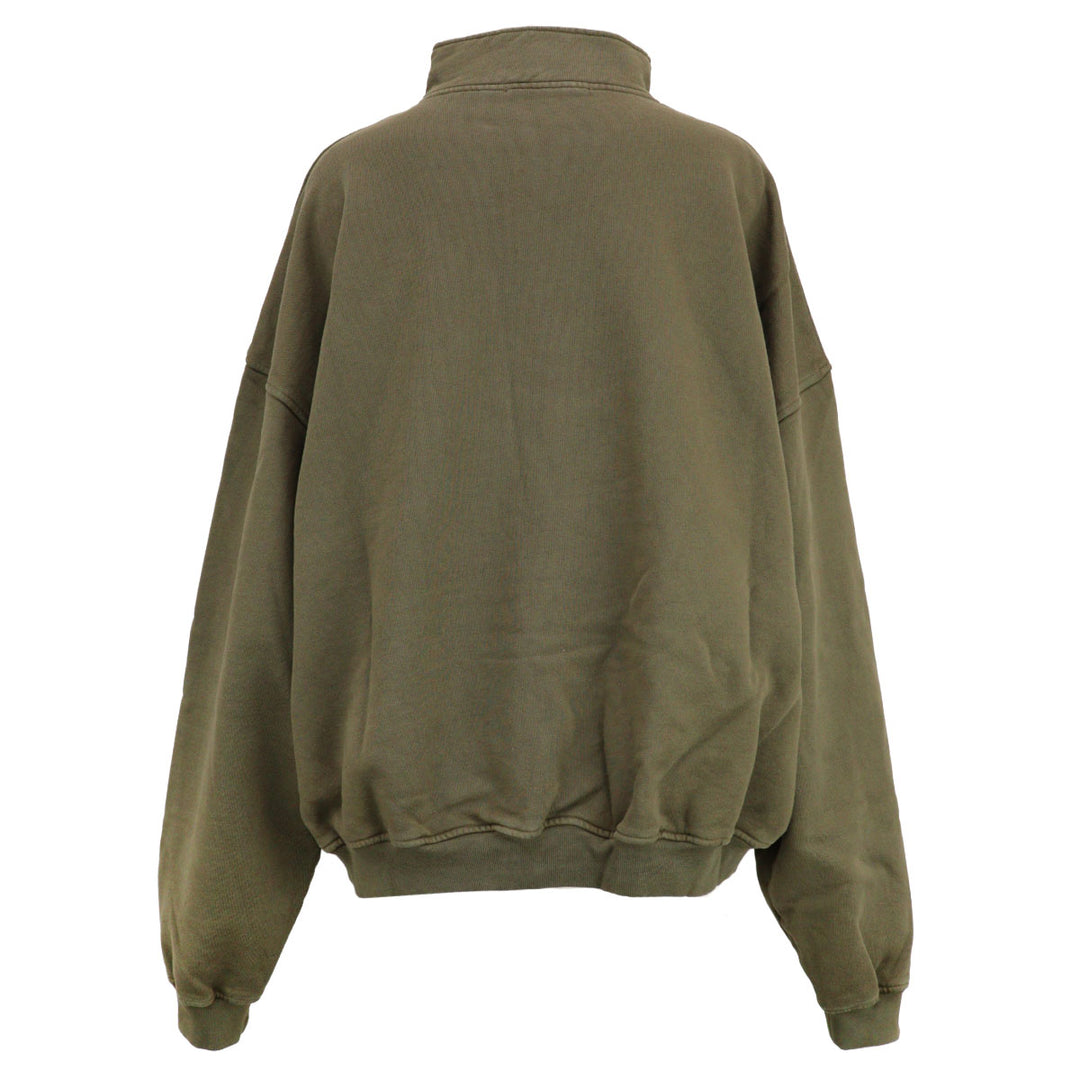 STENCIL LOGO QUARTER ZIP