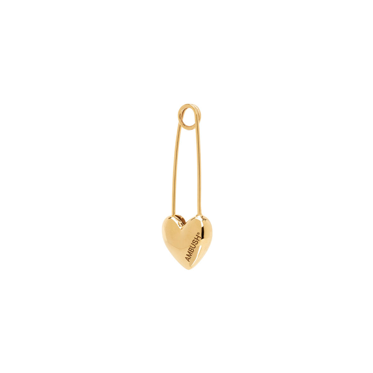 【AMBUSH】HEART SAFETY PIN 2色展開 Silver Gold 要在庫確認 AMBUSH(アンブッシュ) 通販サイト 【HEART SAFETY PIN】