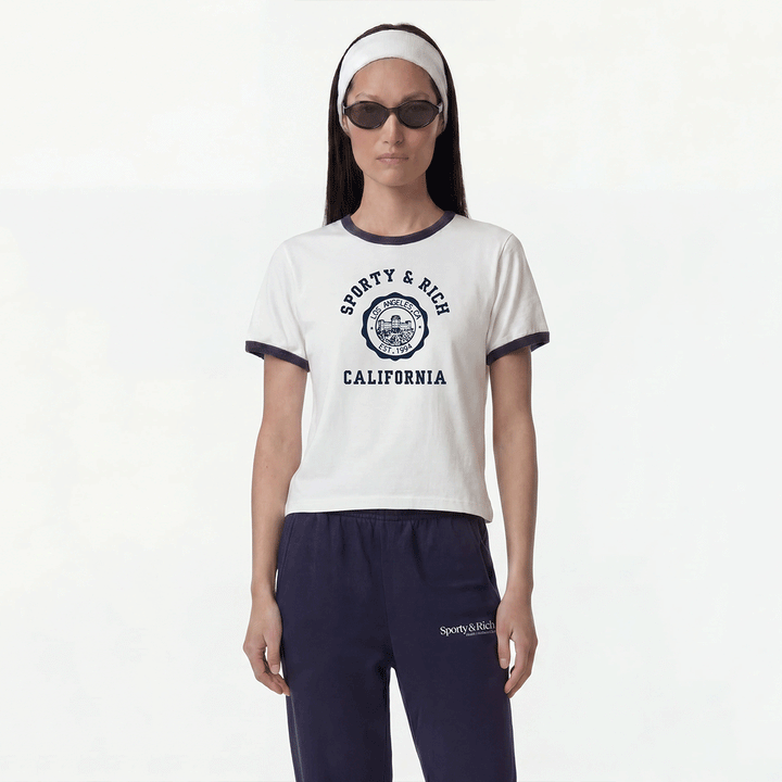 California Emblem Soft Ringer Tee