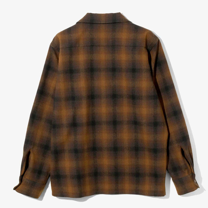 Classic Shirt - Green - Wool Ombre Plaid