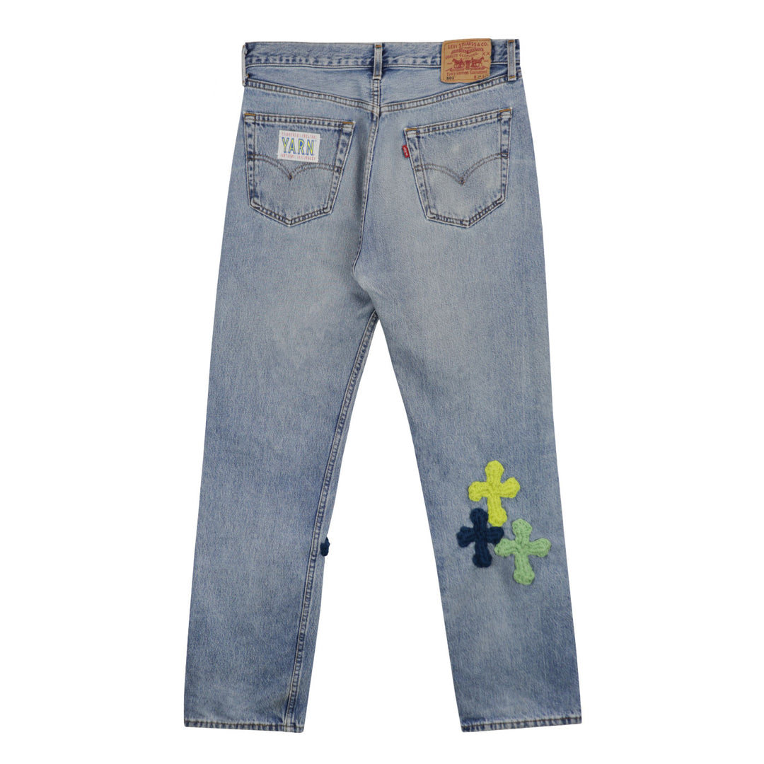 "Y.A.R.N." x Levi's 501【B type】