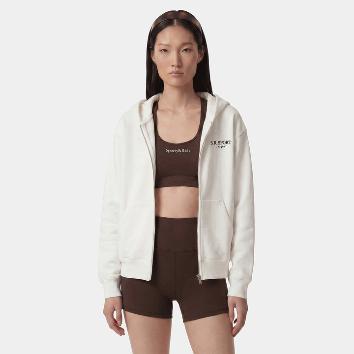 SR Sport Embroidered Zip Hoodie