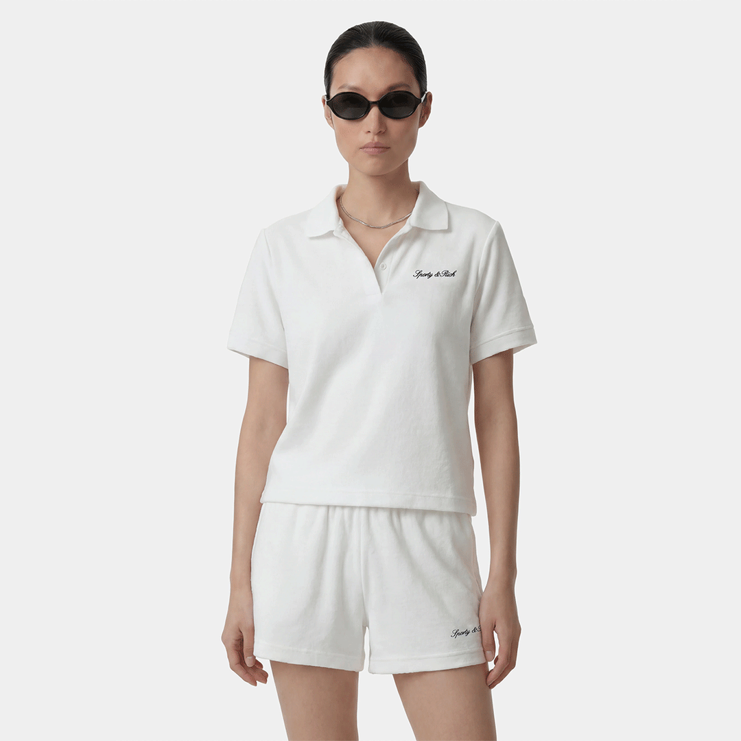 Signature Logo Terry Polo