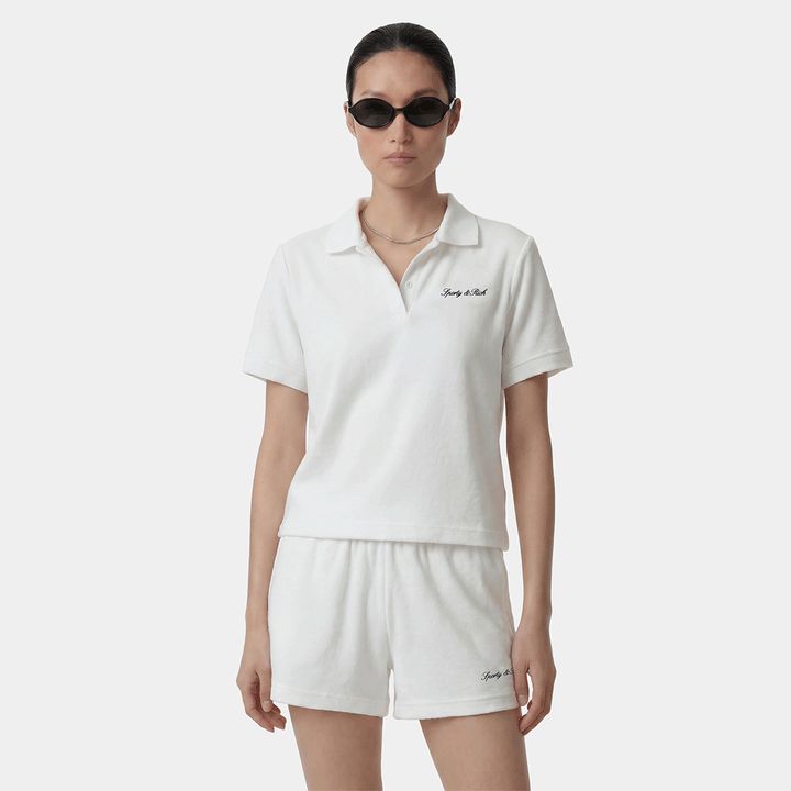 Signature Logo Terry Polo