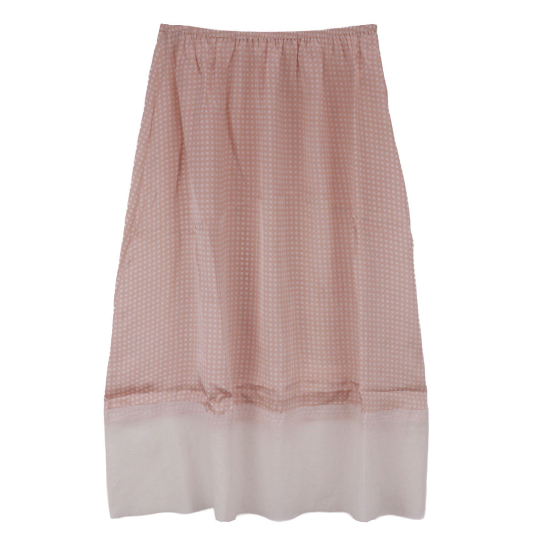 ES2AY - checkered slip skirt