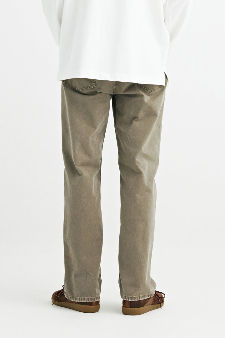 SOLID HOMME - Wide Dyed Chino Pants