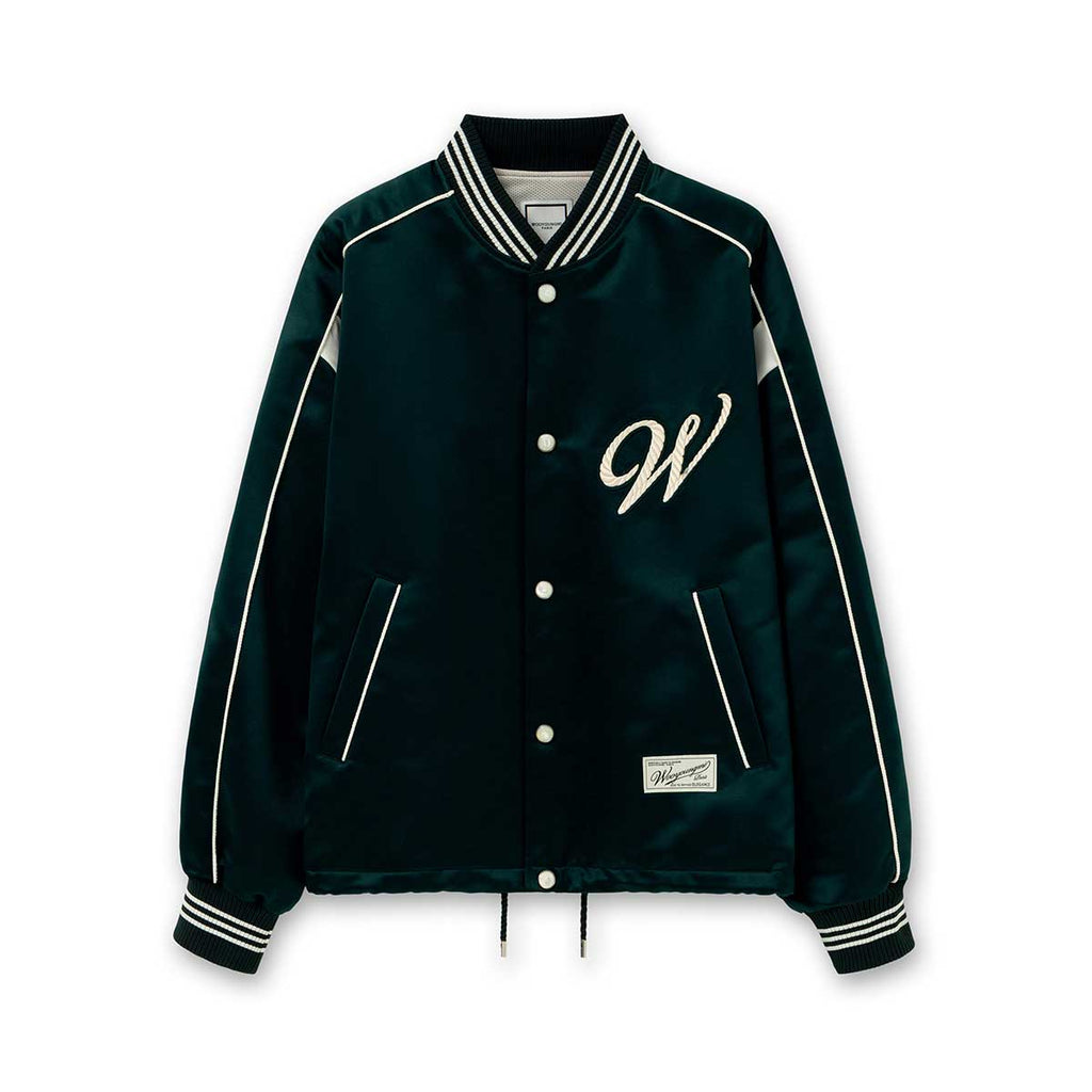 ★限定セール★【新品未使用】WOOYOUNGMI スタジャン 24SS WOOYOUNGMI(ウーヨンミ) | Logo Baseball Jacket ベースボールジャケット