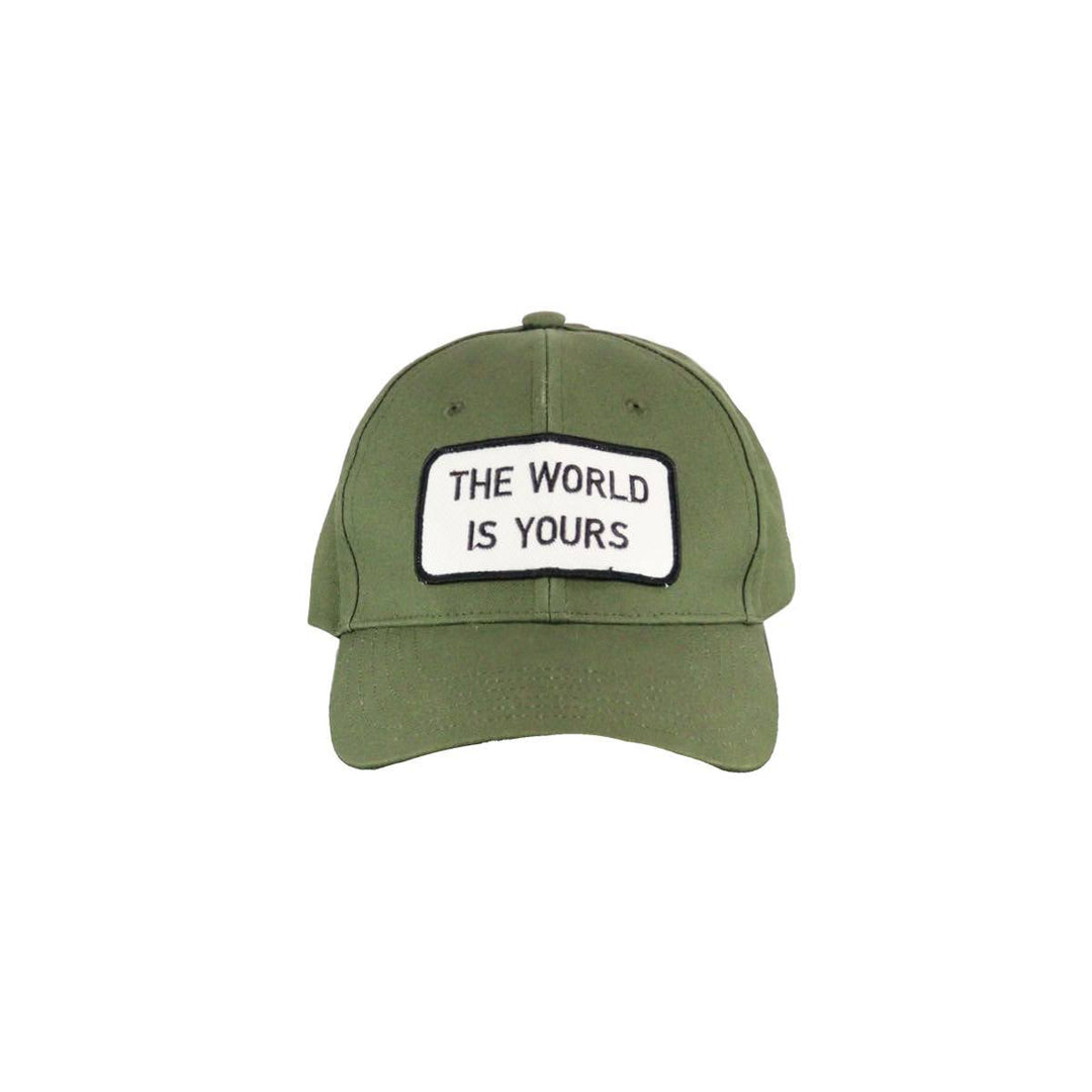 THE WORLD IS YOURS - LOGO CAP