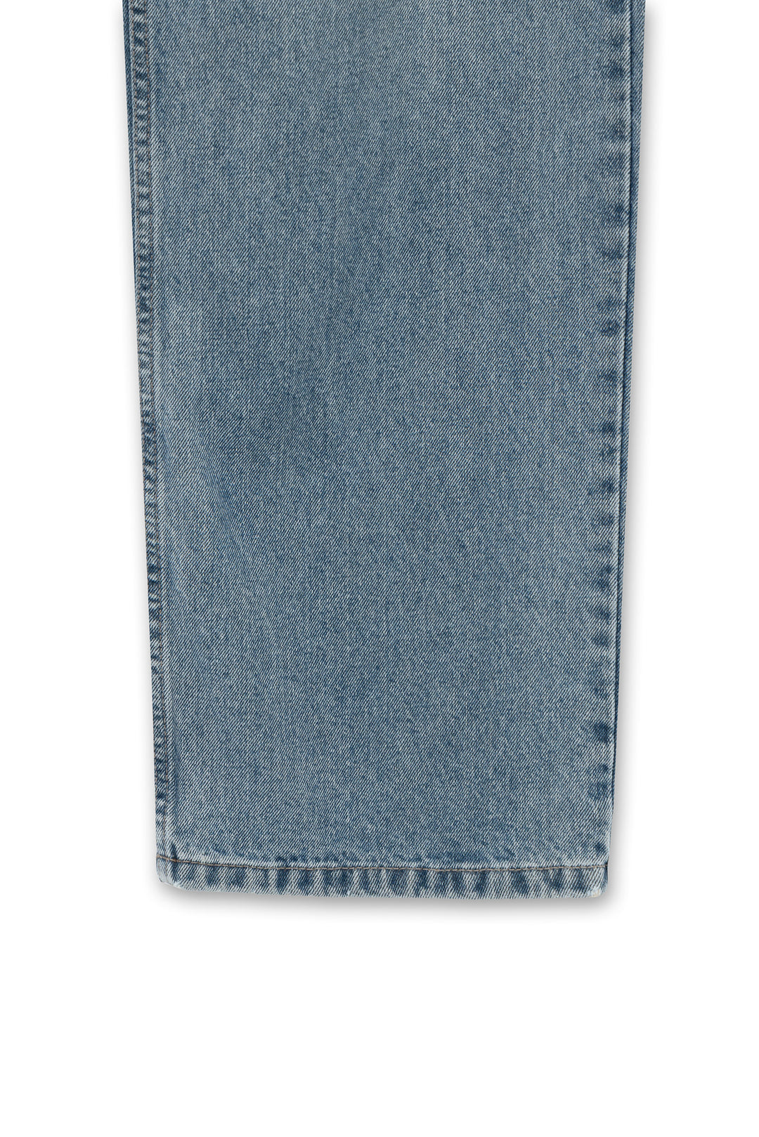 Blue Straight Denim Pants