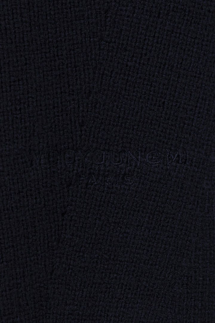 Navy Half-zip Sweater