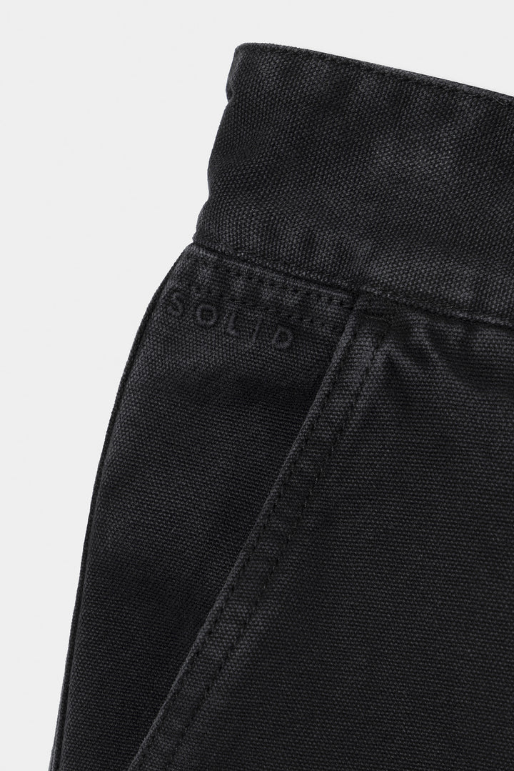 Black Carpenter Denim Pants