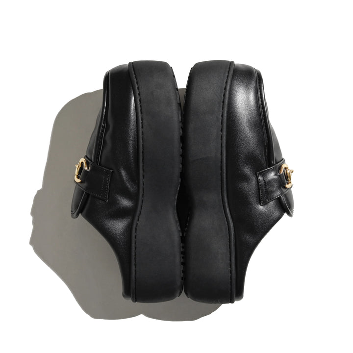 DOTS PLATFORM LOAFER BLACK