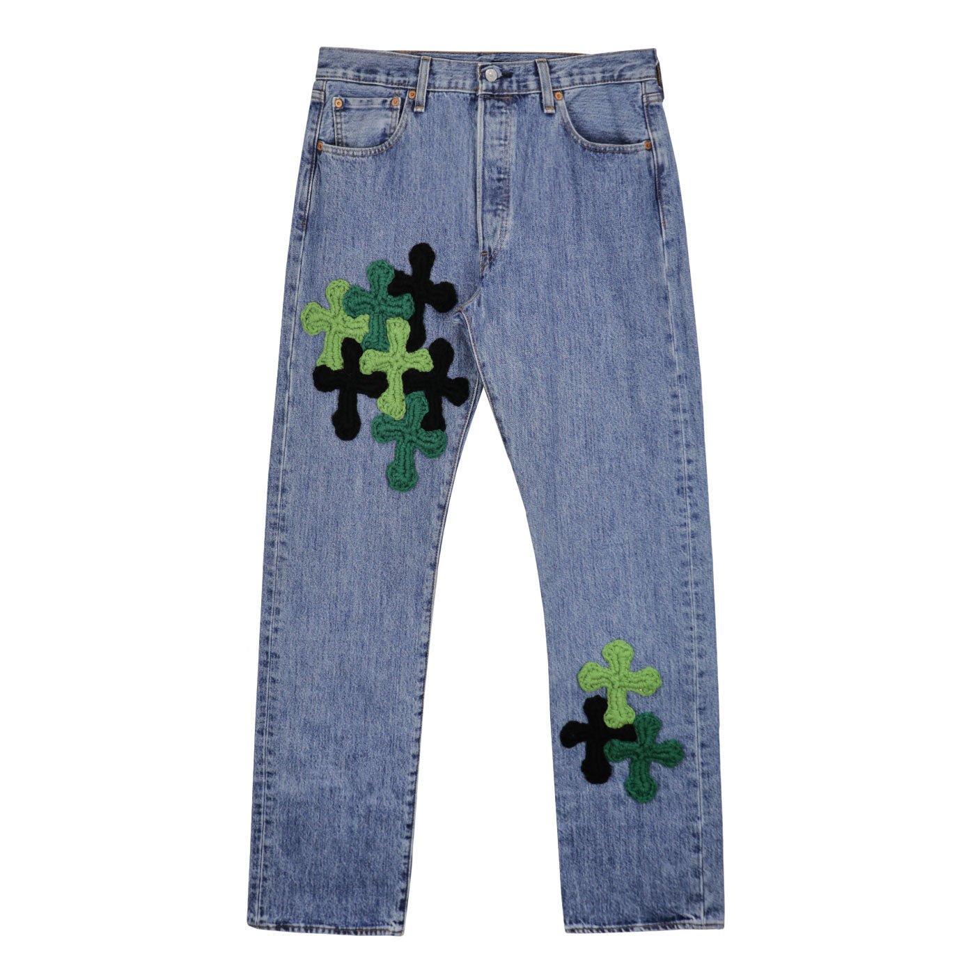 ぺっぱー　y.a.r.n. Levi's 501 YARN | x Levi's 501 denim pants