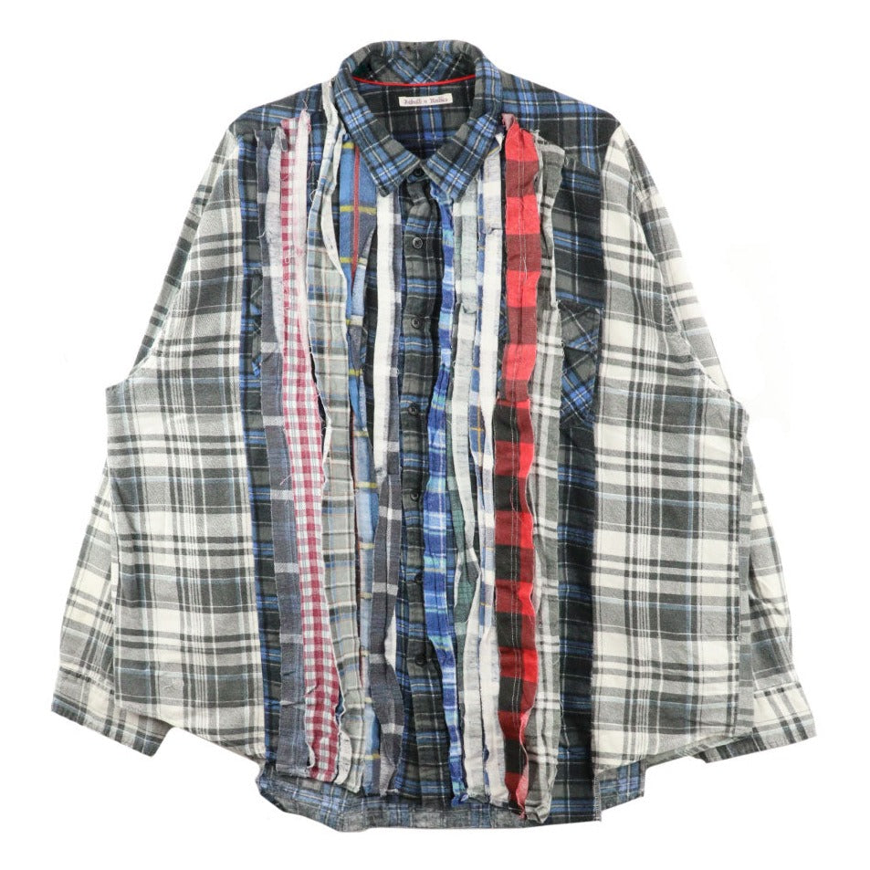 Needles - Flannel Shirt -> Ribbon Wide Shirt(C)