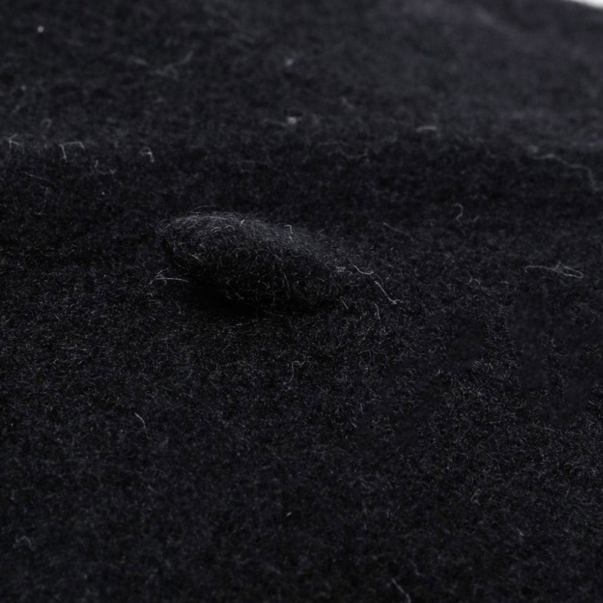 【MARINESERRE】 要在庫確認 MOON LOGO FELTED WOOL BERET MARINESERRE】 要在庫確認 MOON LOGO FELTED WOOL BERET