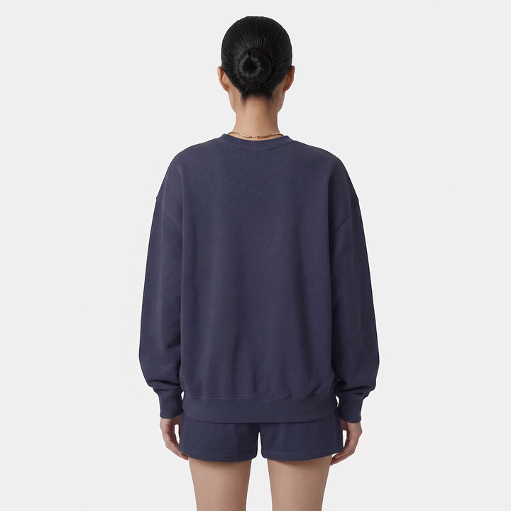 H&W Crest Embroidered Crewneck